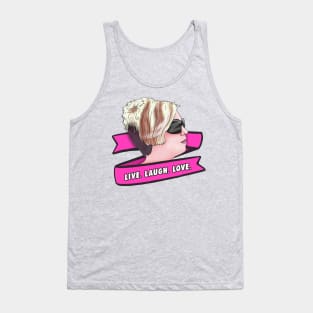 Karen Live Laugh Love Manager Memes | Speak to The Manager Haircut Tank Top